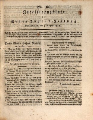 Neue Jugendzeitung (Bildungsblätter oder Zeitung für die Jugend) Samstag 9. August 1817