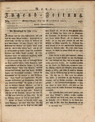 Neue Jugendzeitung (Bildungsblätter oder Zeitung für die Jugend) Donnerstag 18. Dezember 1817