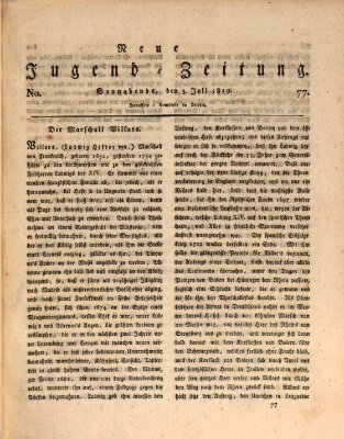 Neue Jugendzeitung (Bildungsblätter oder Zeitung für die Jugend) Samstag 3. Juli 1819