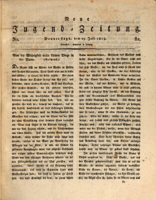 Neue Jugendzeitung (Bildungsblätter oder Zeitung für die Jugend) Donnerstag 15. Juli 1819