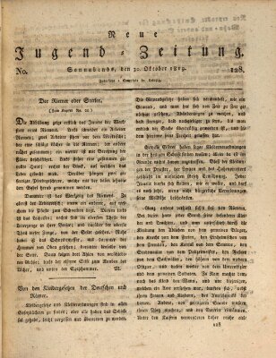 Neue Jugendzeitung (Bildungsblätter oder Zeitung für die Jugend) Samstag 30. Oktober 1819