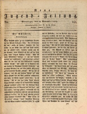 Neue Jugendzeitung (Bildungsblätter oder Zeitung für die Jugend) Montag 29. November 1819