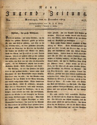 Neue Jugendzeitung (Bildungsblätter oder Zeitung für die Jugend) Montag 13. Dezember 1819