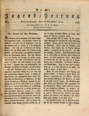 Neue Jugendzeitung (Bildungsblätter oder Zeitung für die Jugend) Donnerstag 16. Dezember 1819