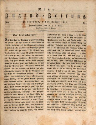 Neue Jugendzeitung (Bildungsblätter oder Zeitung für die Jugend) Donnerstag 27. Januar 1820