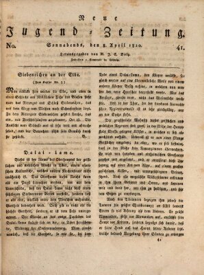 Neue Jugendzeitung (Bildungsblätter oder Zeitung für die Jugend) Samstag 8. April 1820