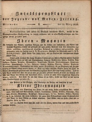 Neue Jugendzeitung (Bildungsblätter oder Zeitung für die Jugend) Mittwoch 22. März 1820