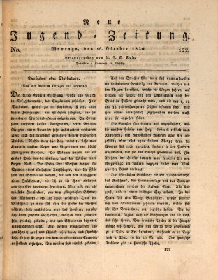 Neue Jugendzeitung (Bildungsblätter oder Zeitung für die Jugend) Montag 16. Oktober 1820