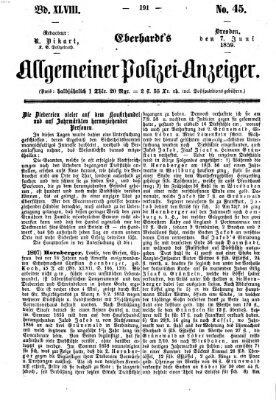 Eberhardt's allgemeiner Polizei-Anzeiger (Allgemeiner Polizei-Anzeiger) Dienstag 7. Juni 1859