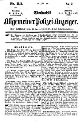 Eberhardt's allgemeiner Polizei-Anzeiger (Allgemeiner Polizei-Anzeiger) Dienstag 2. August 1859