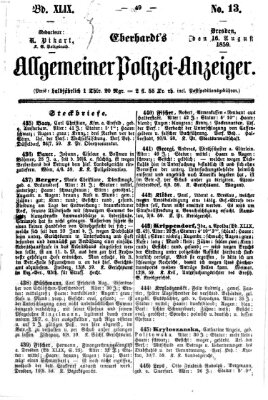 Eberhardt's allgemeiner Polizei-Anzeiger (Allgemeiner Polizei-Anzeiger) Dienstag 16. August 1859