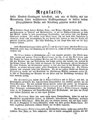 Gnädigst privilegirtes Altenburgisches Intelligenzblatt Freitag 11. Oktober 1822