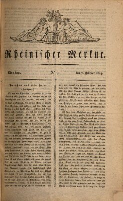 Rheinischer Merkur Montag 7. Februar 1814