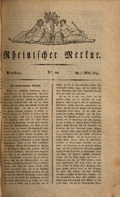 Rheinischer Merkur Dienstag 1. März 1814