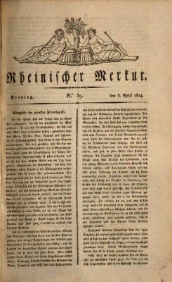 Rheinischer Merkur Freitag 8. April 1814