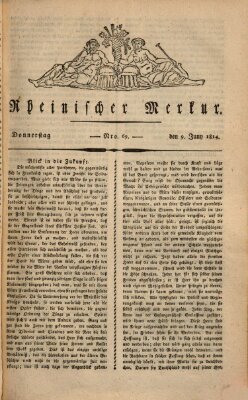 Rheinischer Merkur Donnerstag 9. Juni 1814