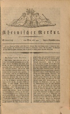 Rheinischer Merkur Sonntag 18. Dezember 1814