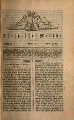 Rheinischer Merkur Dienstag 10. Januar 1815