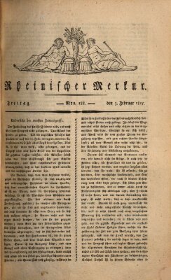 Rheinischer Merkur Freitag 3. Februar 1815