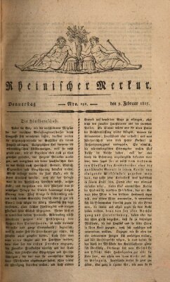 Rheinischer Merkur Donnerstag 9. Februar 1815