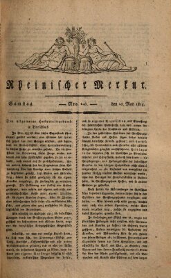 Rheinischer Merkur Samstag 20. Mai 1815