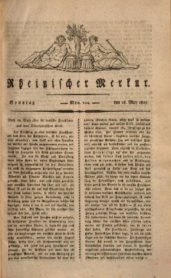 Rheinischer Merkur Sonntag 28. Mai 1815