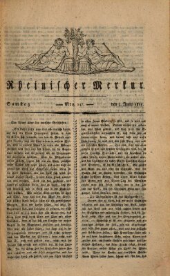 Rheinischer Merkur Samstag 3. Juni 1815