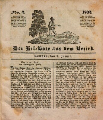 Der Eil-Bote aus dem Bezirk (Der Eilbote) Samstag 7. Januar 1832