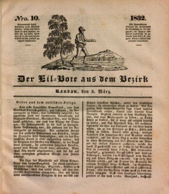 Der Eil-Bote aus dem Bezirk (Der Eilbote) Samstag 3. März 1832