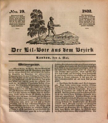 Der Eil-Bote aus dem Bezirk (Der Eilbote) Samstag 5. Mai 1832