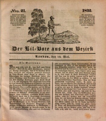 Der Eil-Bote aus dem Bezirk (Der Eilbote) Samstag 19. Mai 1832