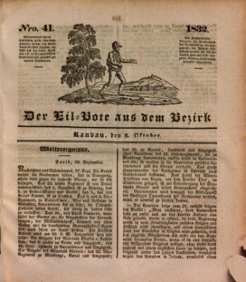 Der Eil-Bote aus dem Bezirk (Der Eilbote) Samstag 6. Oktober 1832