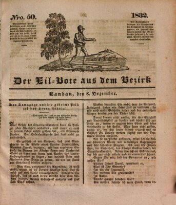 Der Eil-Bote aus dem Bezirk (Der Eilbote) Samstag 8. Dezember 1832