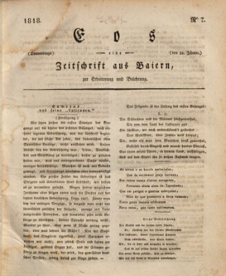 Eos Donnerstag 22. Januar 1818