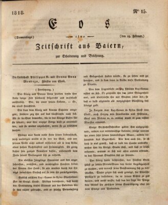 Eos Donnerstag 19. Februar 1818