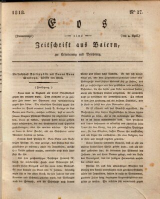 Eos Donnerstag 2. April 1818