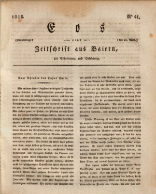 Eos Donnerstag 21. Mai 1818