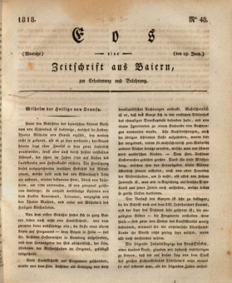 Eos Montag 15. Juni 1818