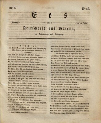 Eos Montag 13. Juli 1818