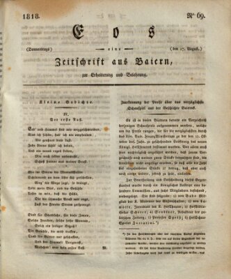 Eos Donnerstag 27. August 1818