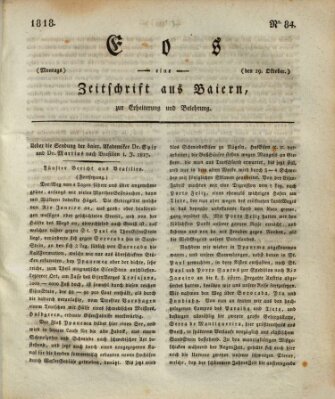 Eos Montag 19. Oktober 1818