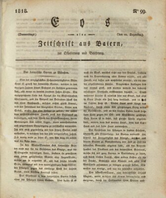 Eos Donnerstag 10. Dezember 1818