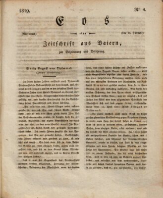 Eos Mittwoch 13. Januar 1819