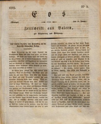 Eos Montag 18. Januar 1819