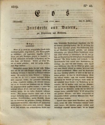 Eos Mittwoch 16. Juni 1819