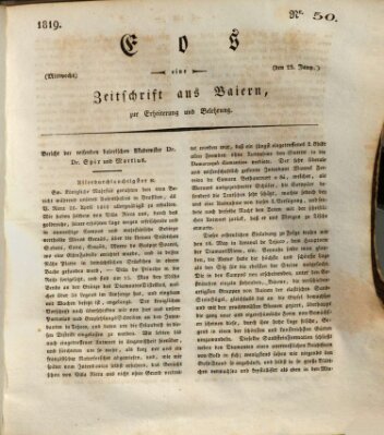 Eos Mittwoch 23. Juni 1819