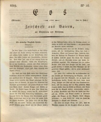 Eos Mittwoch 14. Juli 1819