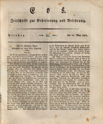 Eos Dienstag 22. Mai 1821