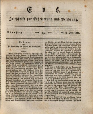 Eos Dienstag 19. Juni 1821