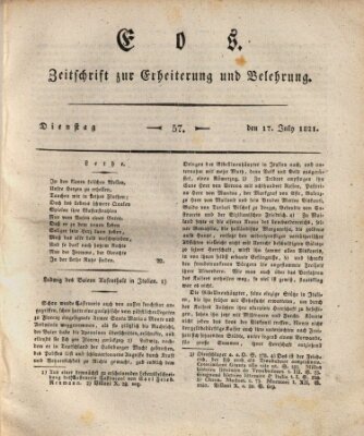 Eos Dienstag 17. Juli 1821